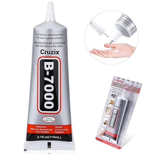 B7000 Jewelry Bead Glue for Jewelry Making, Clear 3.7 fl oz B7000+Plus Multipurpose Adhesive Supe... | Amazon (US)