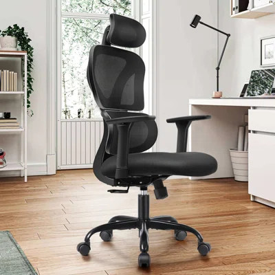 Comfy Breathable Ergonomic Task Chair with Headrest | Wayfair Professional