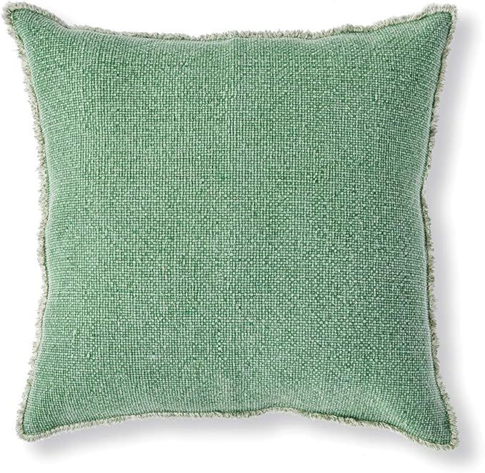 Napa Home & Garden Woven Fringed 26" SQ Euro Pillow | Amazon (US)