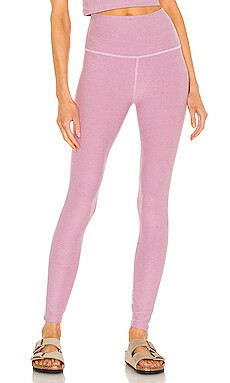 Beyond Yoga Spacedye Caught in the Midi High Waisted Legging in Orchid Haze from Revolve.com | Revolve Clothing (Global)