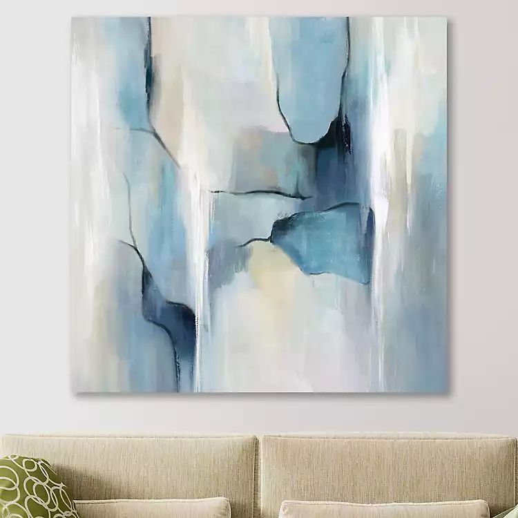 Abstract In Blues Giclee Canvas Art Print | Kirkland's Home