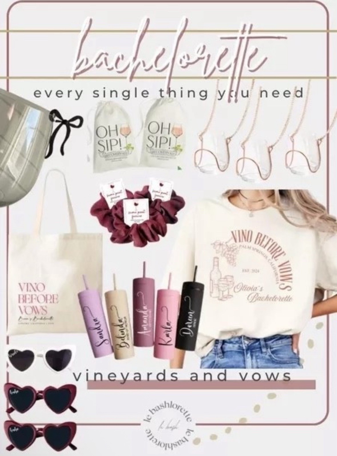 Bachelorette Party: Vino Before Vows
🍷🤍💅🏻🧀🍾🧺

Follow my LTK @le_BASHlorette on the @shop.LTK app to view this post and get my exclusive app-only content!

#liketkit 
@shop.ltk
https://liketk.it/5deEC

Follow my LTK @le_BASHlorette on the @shop.LTK app to view this post and get my exclusive app-only content!

#liketkit 
@shop.ltk
https://liketk.it/5jsJb

Follow my LTK @le_BASHlorette on the @shop.LTK app to view this post and get my exclusive app-only content!

#liketkit #LTKWedding #LTKParties #LTKTravel #LTKTravel
@shop.ltk
https://liketk.it/5jsJB