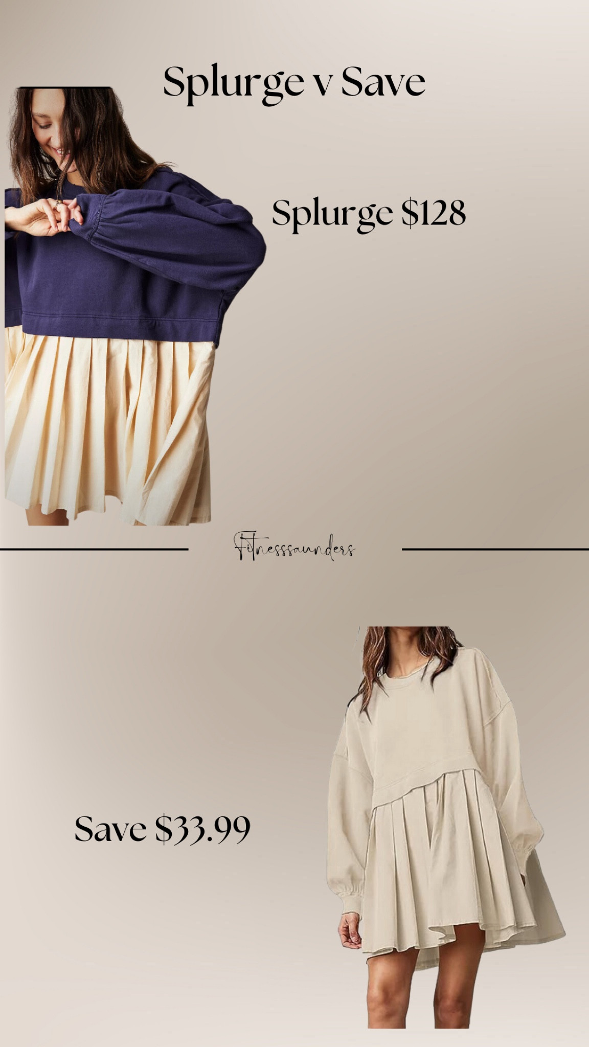 Splurge v Save Free People edition #splurgevsave

#LTKxPrime #LTKfindsunder50 #LTKstyletip