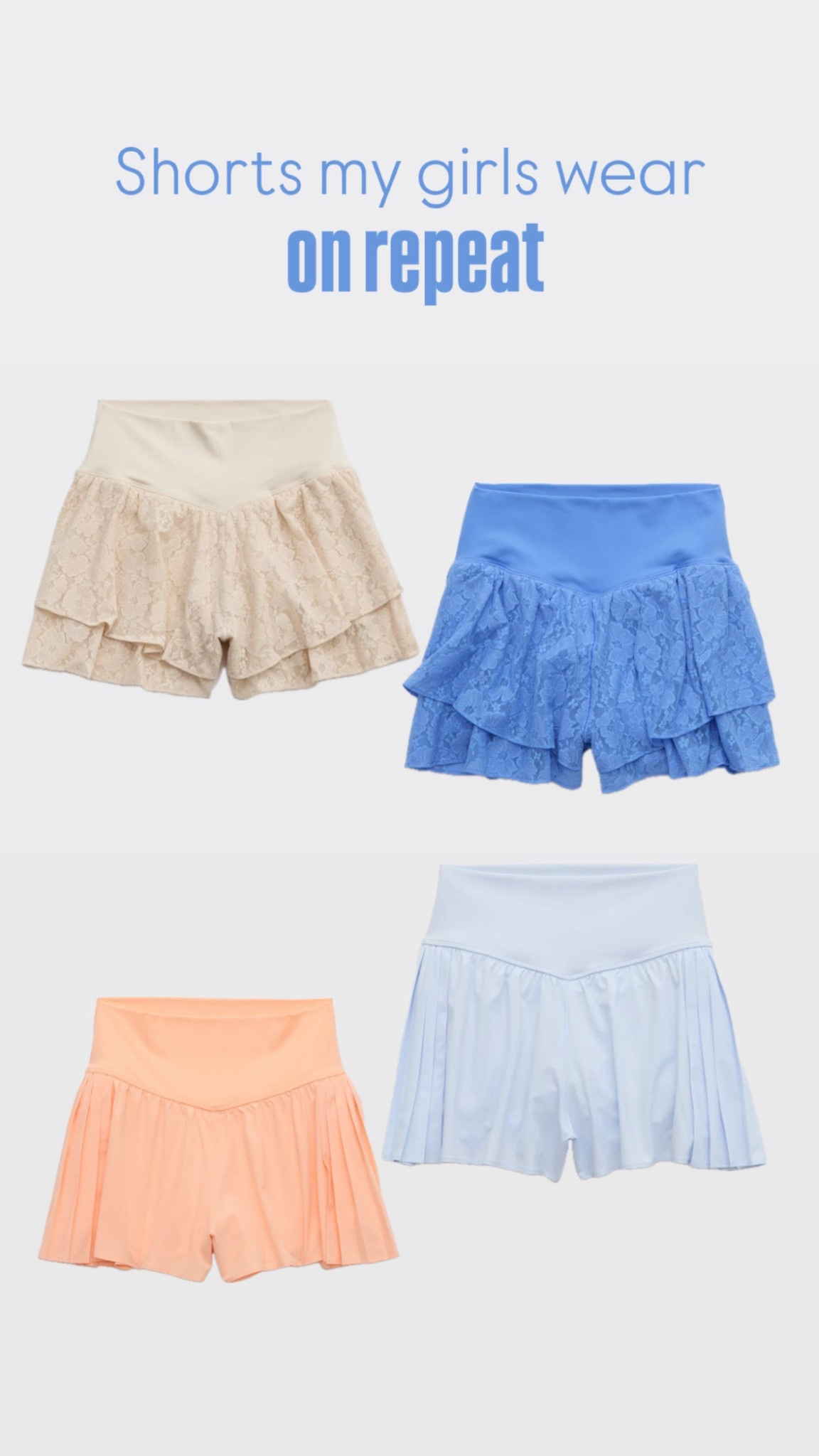 My tween girls are living in these shorts this summer 

#LTKFamily #LTKSummerEdit #LTKKids