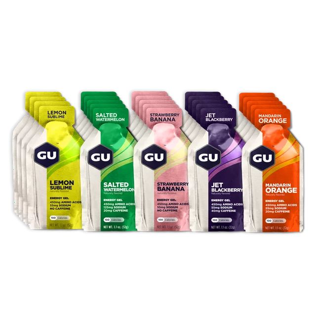 GU Original Sports Nutrition Energy Gel - Various Flavors - Fruity Mixed / 24 Count Box | Walmart (US)
