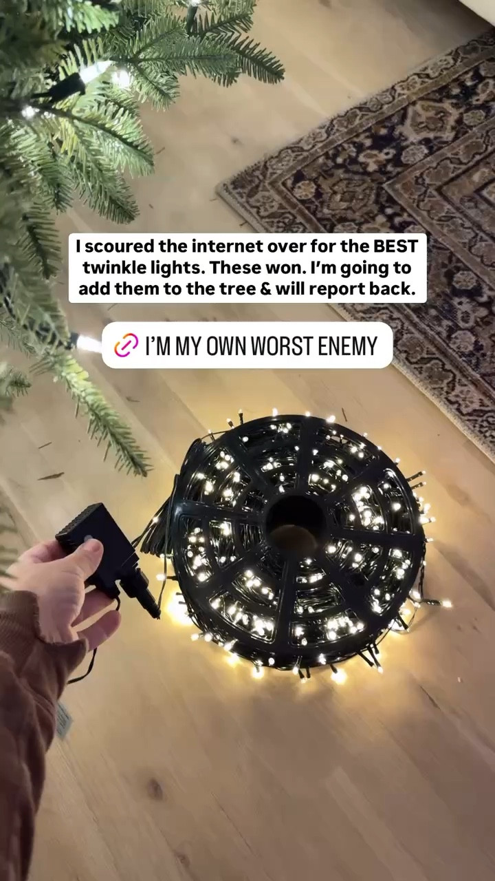 The best twinkle lights - added these to my prelit tree 

 #LTKHoliday #LTKSeasonal #LTKFamily