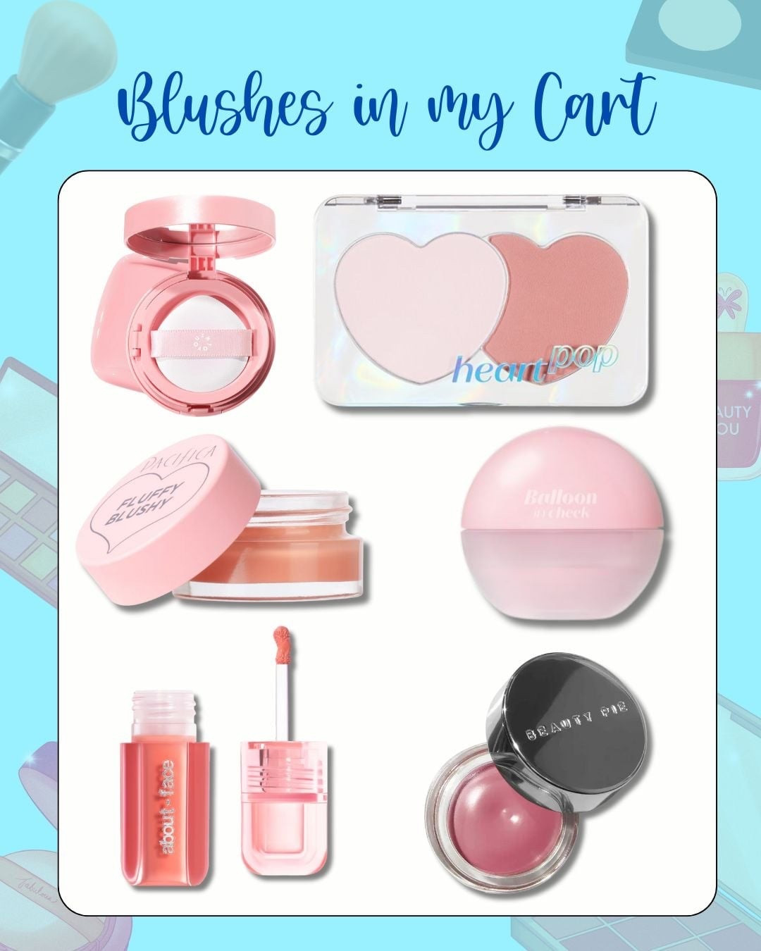 Adding a pop of color to my cheeks 💖 Which one should I try first?
#BlushAddict #MakeupLover #BlushGoals #BeautyFaves #PinkGlow #InMyCart 

#LTKBeauty