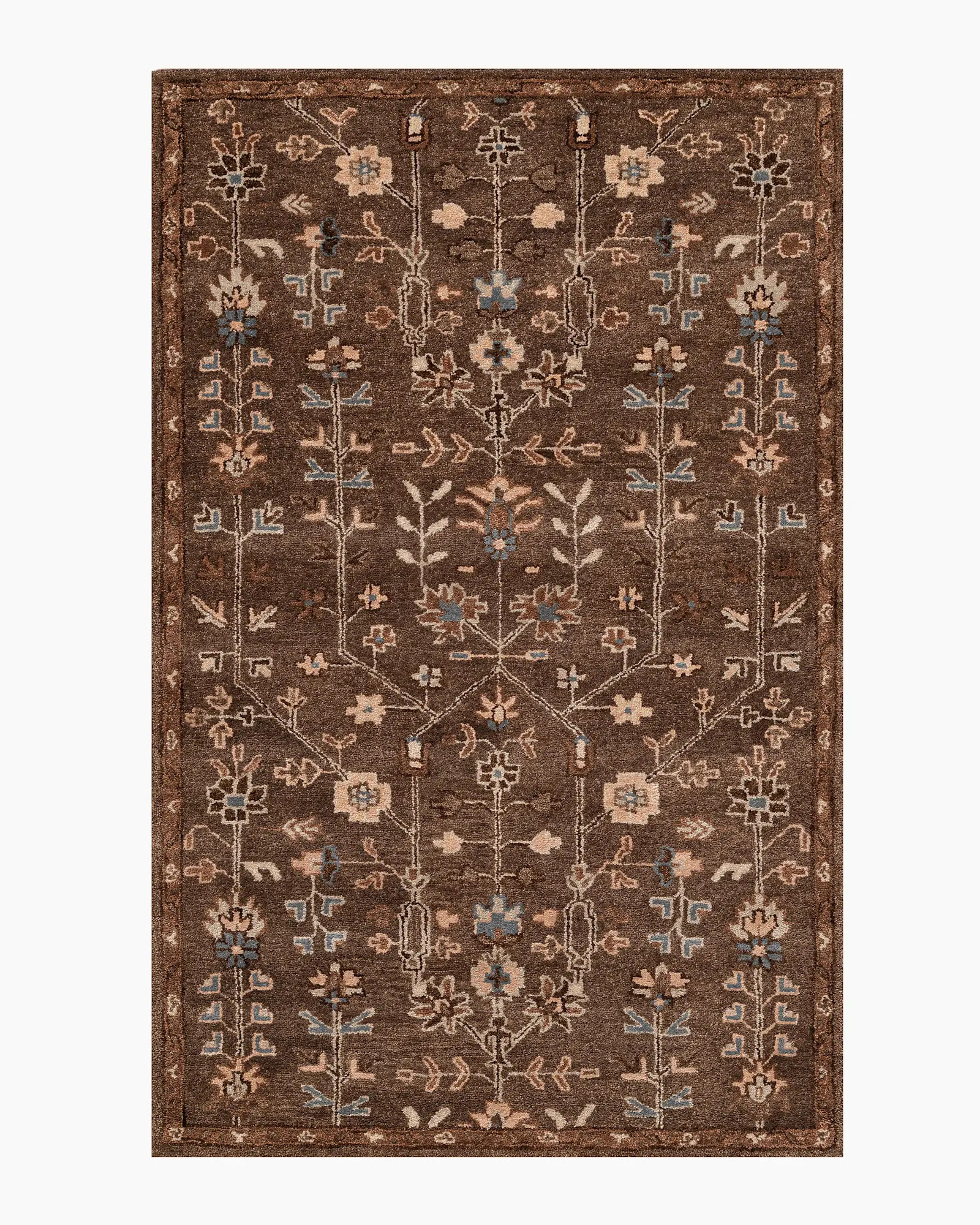 Willow Wool Rug in Brown | Quince