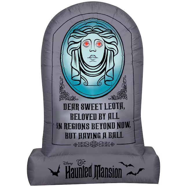 Disney 6-ft The Haunted Mansion LED Madame Leota Tombstone Inflatable | Lowe's