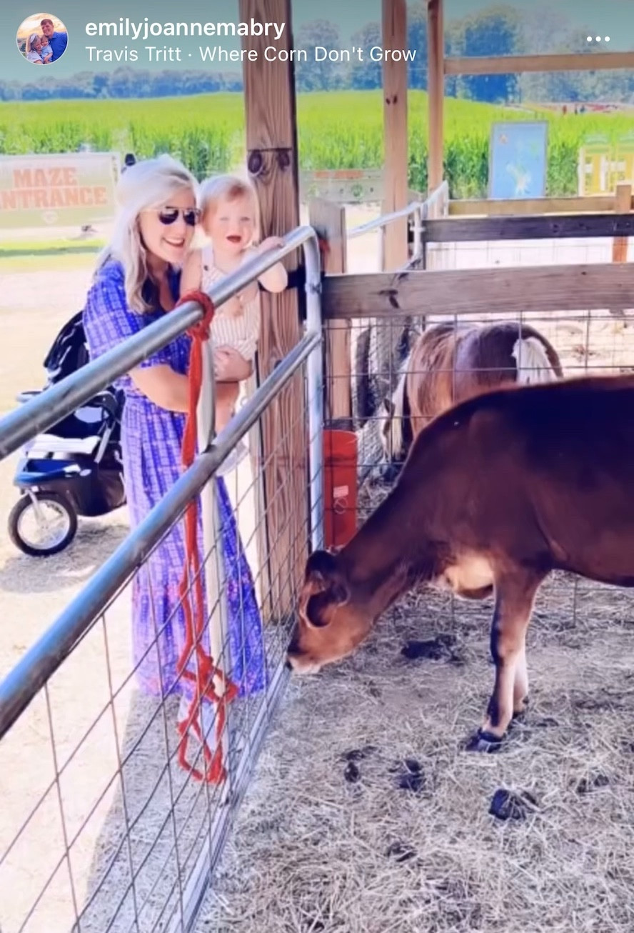 “But don’t you ever dream about a life, where corn don’t grow…” 🎶🌽🚜

Yesterday was one of the sweetest fall days down at @denverdowns farm - bringing back oh so many memories… from college days at Clemson 🐯 to one of my first dates early on with @wesmabry 😘 - and man, it was so special getting to come back now with our country-lovin’ baby boy!! 👼🏼🫶🏽🐮

So very thankful for this simple and sweet life with BOTH of my sweet country boys now, hehe!! 🥰✨🌱

…

#judsoncarpentermabry #sixteenmonthsold #sixteenmonthold #sixteenmontholdbaby #sixteenmontholdboy #judsonmonthbymonth #sweetjudson #oursweetboy #oneyearold #oneyearoldbaby #oneyearoldbabyboy #oneyearoldboy #gratefulmotherhood #hellofall #helloautumn #octobermemories #hellooctober #denverdownsfarm #denverdowns #countrybaby #countrybabyboy #liketkit @shop.ltk https://liketk.it/3Rib1

#LTKSeasonal #LTKbaby #LTKfamily