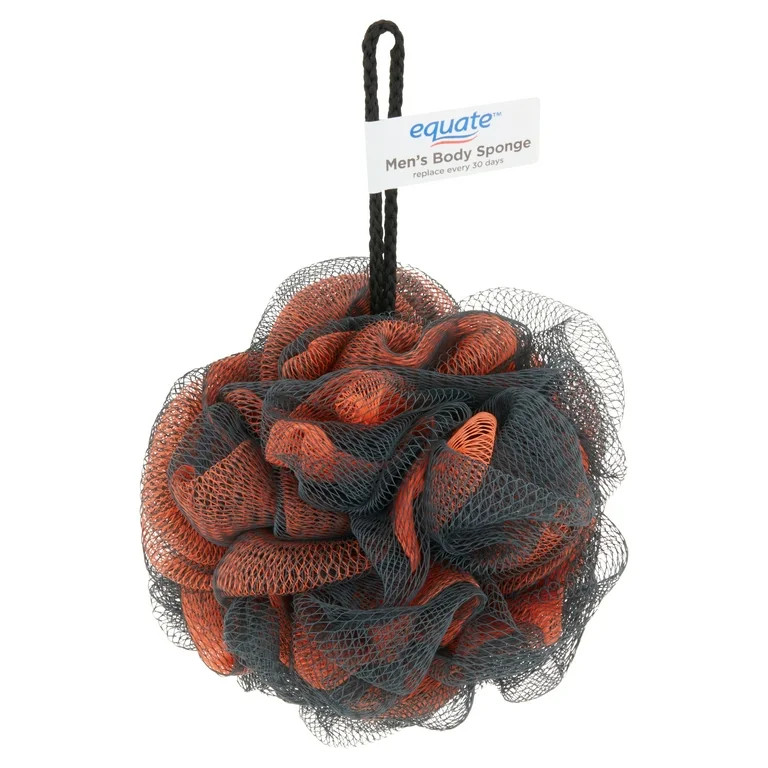 Equate Men's Body Sponge for Everyday Use - Walmart.com | Walmart (US)