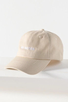 Intentionally Blank No Notes Baseball Cap | Anthropologie (US)