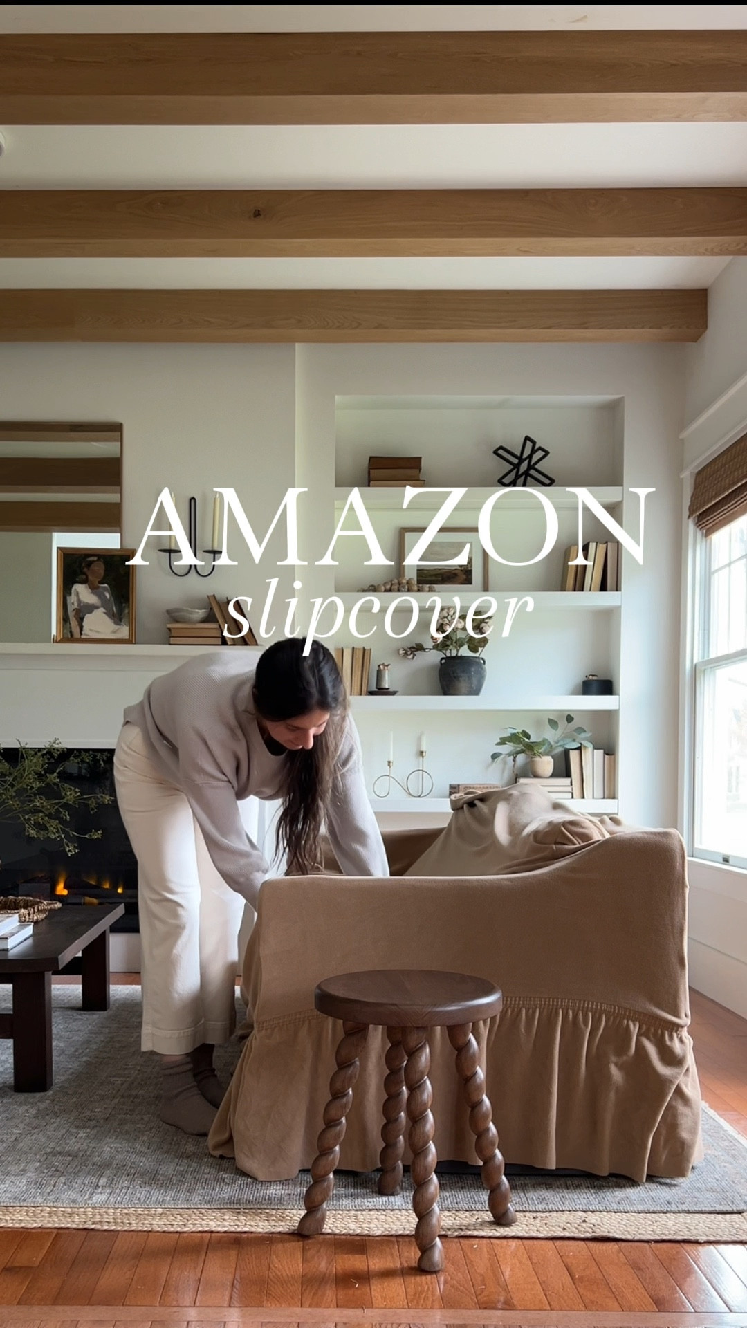 Amazon ruffled slipcover 

#LTKFindsUnder50 #LTKHome