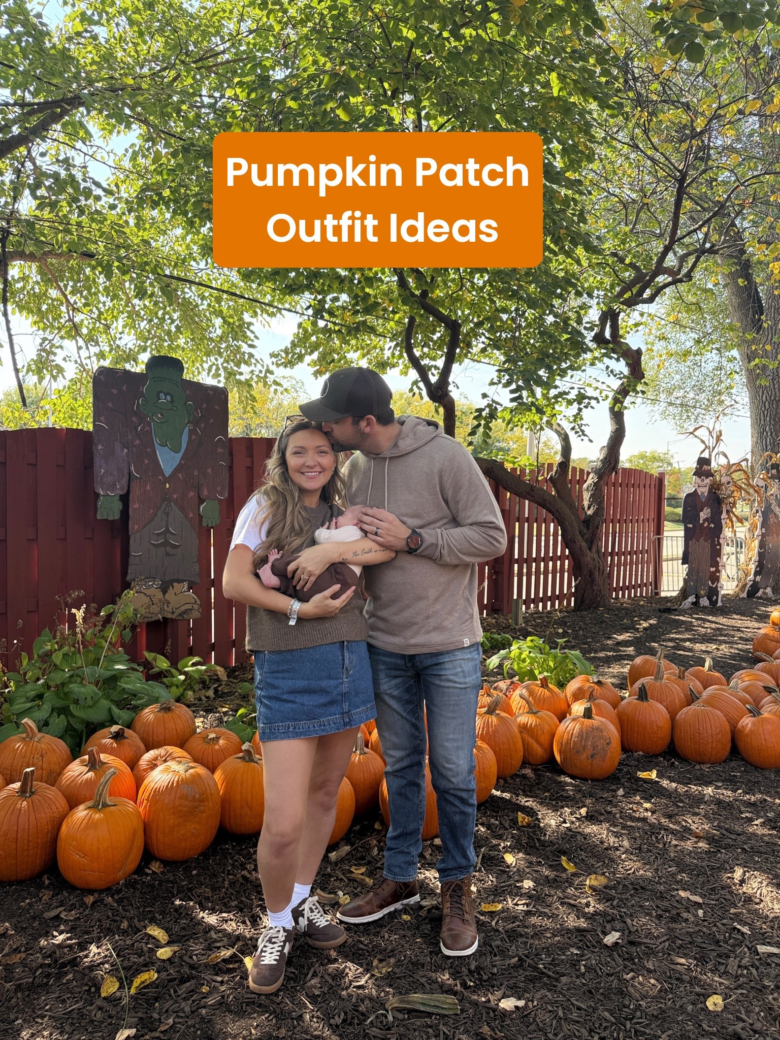 Pumpkin patch outfit ideas for this mom and dad! Cozy, comfortable and perfect for a fall day! 

#LTKFamily #LTKMens #LTKStyleTip
