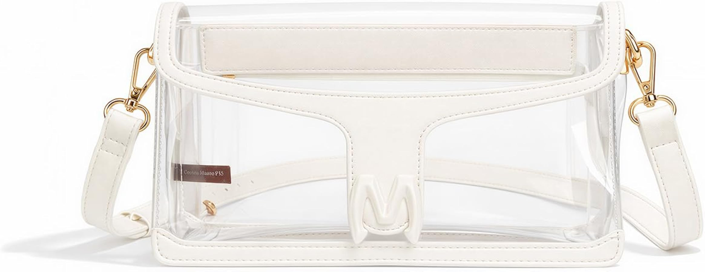 Clear Crossbody Bag For Women Stadium Approved Shoulder Purse With Adjustable Strap | Amazon (US)