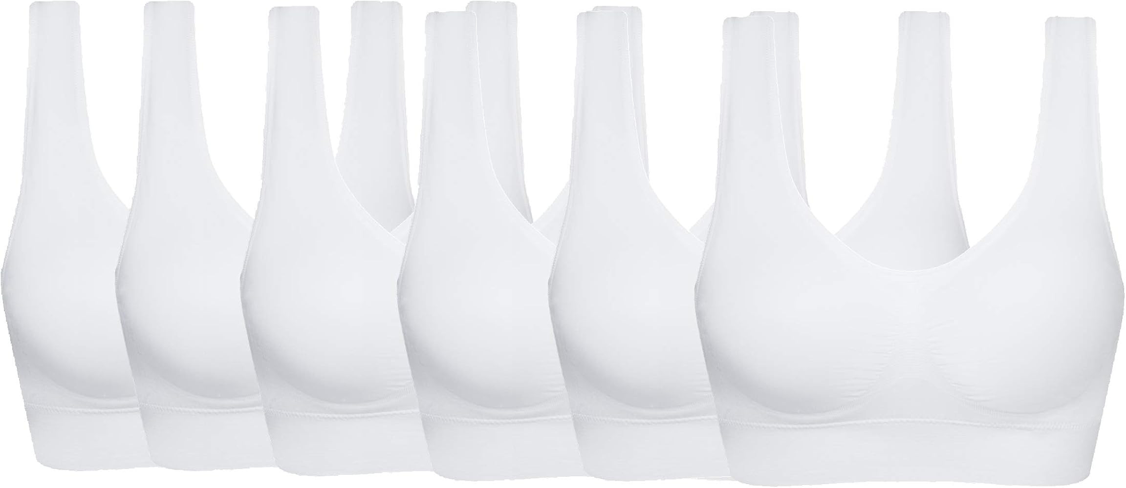 Women's Comfort Workout Sports Bra Low-Impact Activity Sleep Bras | Amazon (US)