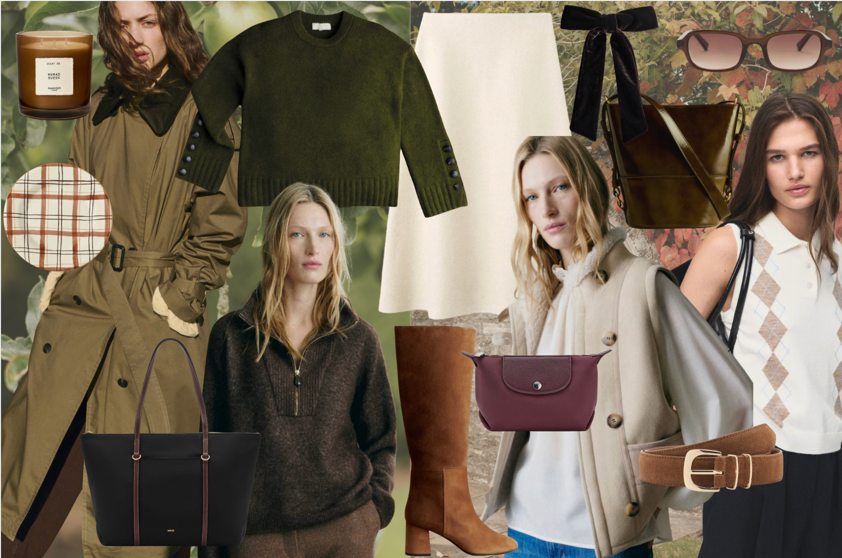 My top picks for Autumn from the high-street 🤎 Mango and Sezane new in 🫶🏻 Cosy knitwear, trench coat, knee high boots and autumnal hoe decor 🍂 

 #LTKautumn #LTKeurope #LTKmodest