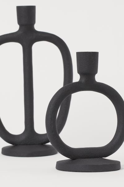 Tall Metal Candlestick | H&M (US + CA)