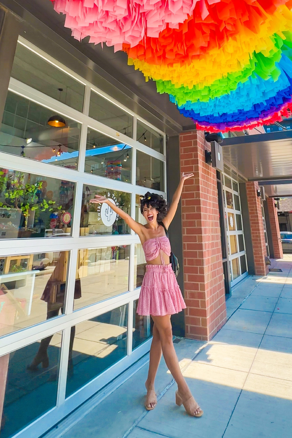 Pink two piece set and tan wedge heels summer outfits from Amazon 

#LTKshoecrush #LTKunder50 #LTKunder100