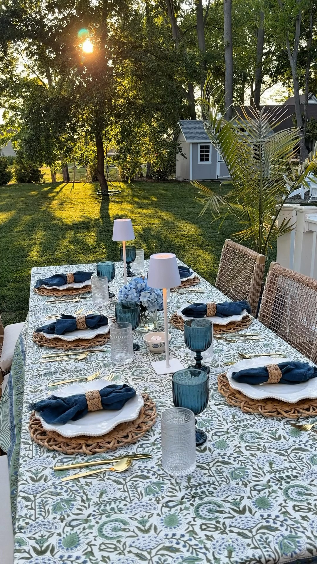 #ad My goal this summer? More evenings like this ✨ Turning ordinary nights into something that feels a little magical with a beautiful table and all my favorite entertaining finds from @Wayfair. Wayfair has everything you need to create those effortless outdoor evenings ☀️

#wishyouwerehere #outdoor #Wayfair #WayfairPartner

#LTKMothersDay #LTKSeasonal #LTKHome