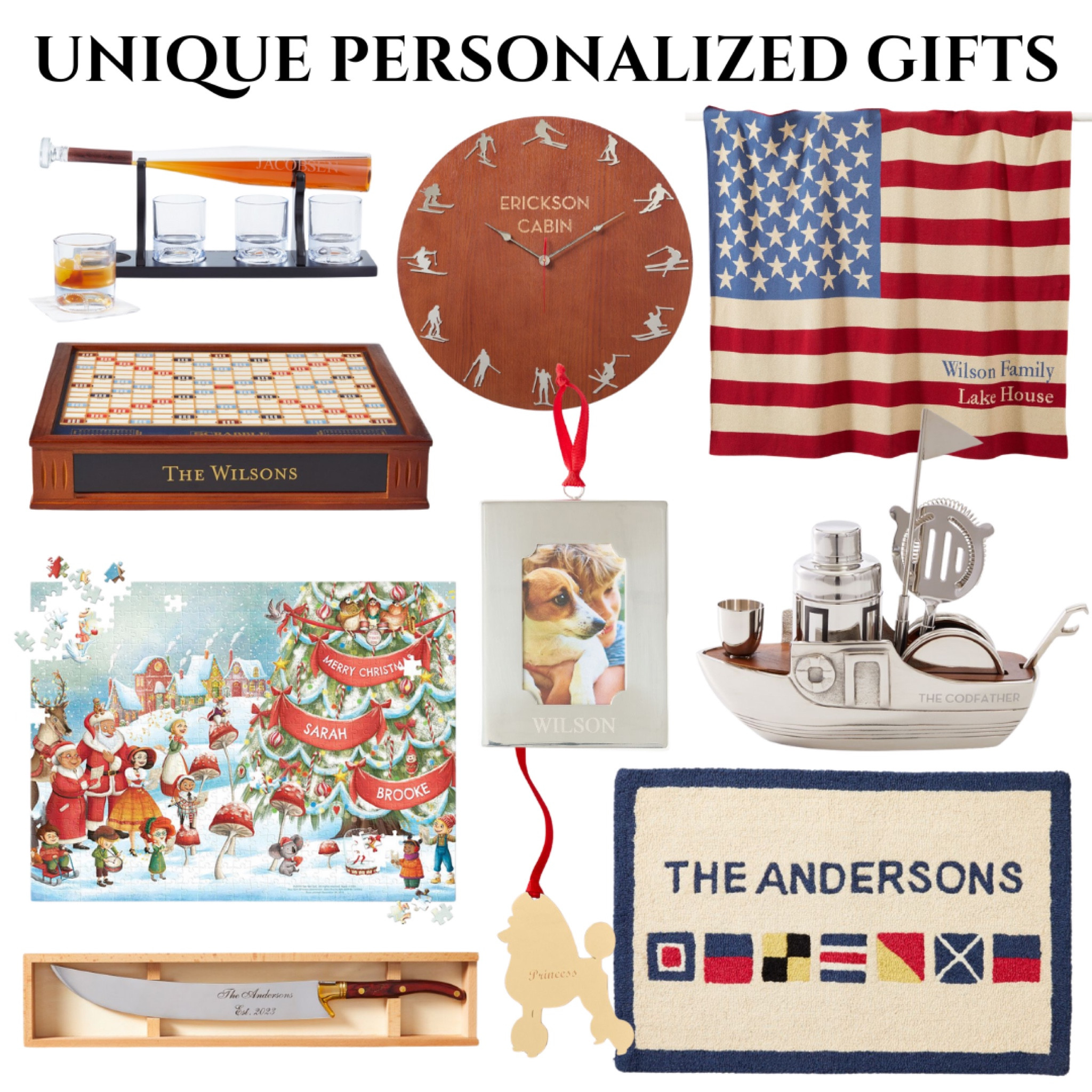 Unique personalized gifts 

#LTKSeasonal #LTKGiftGuide #LTKHoliday