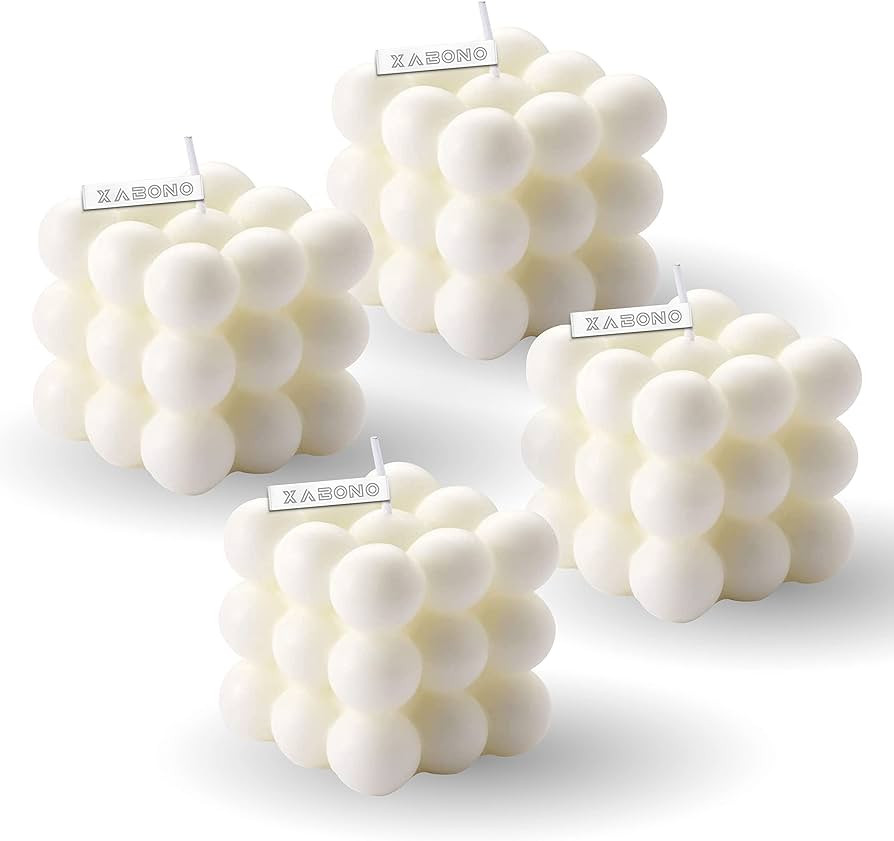 Aesthetic Candles - Vibrant Bubble Candle, Perfect for Women and Girls Who Appreciate Cute Decor ... | Amazon (US)