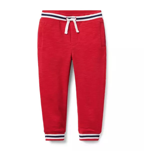 The Stripe French Terry Jogger | Janie and Jack