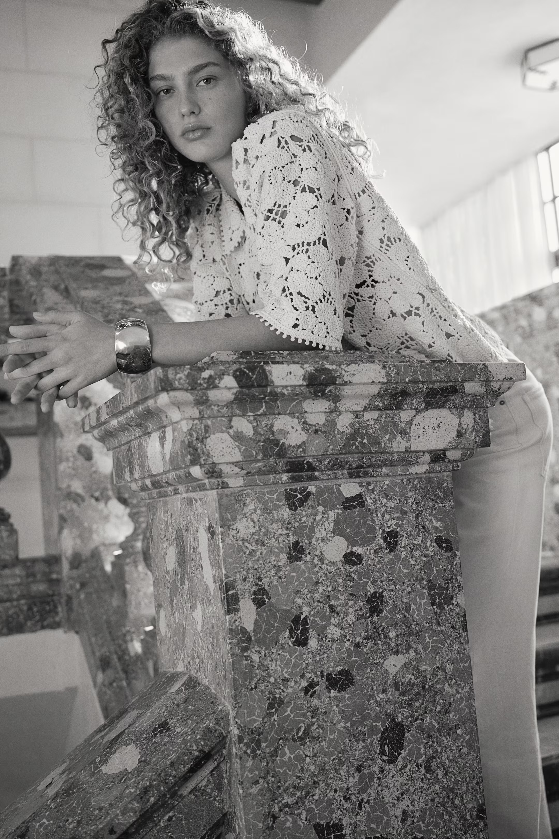 Crochet-look top | H&M (UK, MY, IN, SG, PH, TW, HK)