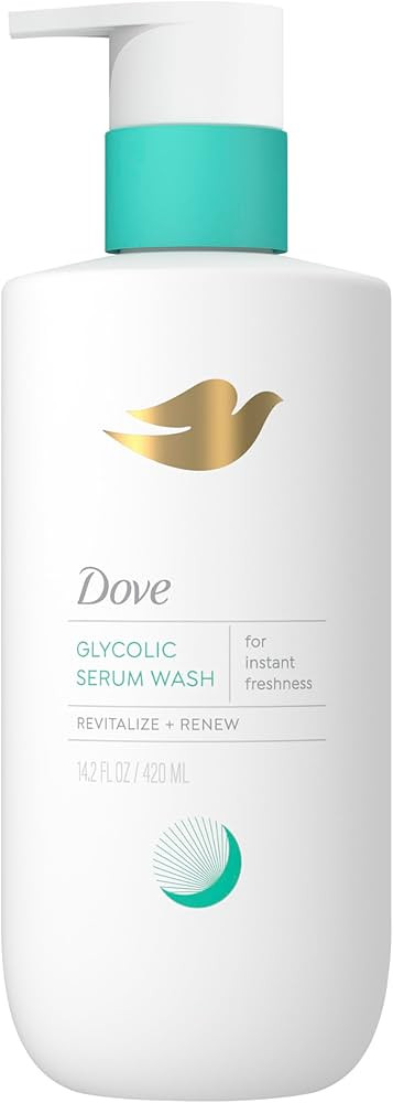 Dove Glycolic Serum Body Wash for Women - For Skin Renewal, Hydration & Odor Control,Fresh Water ... | Amazon (US)