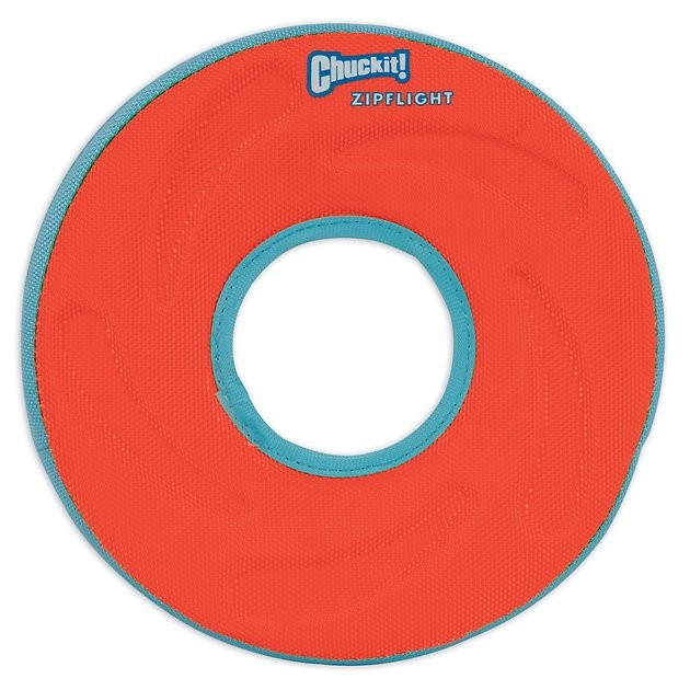 Chuckit! Zipflight Disc Dog Toy, Color Varies | Chewy.com