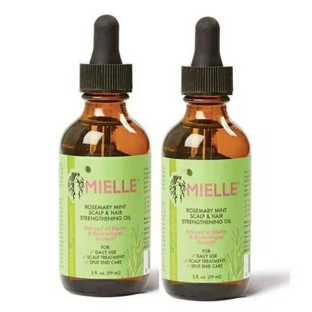 2pcs Mielle Organics Rosemary Mint Scalp and Hair Strengthening Oil | Walmart (US)