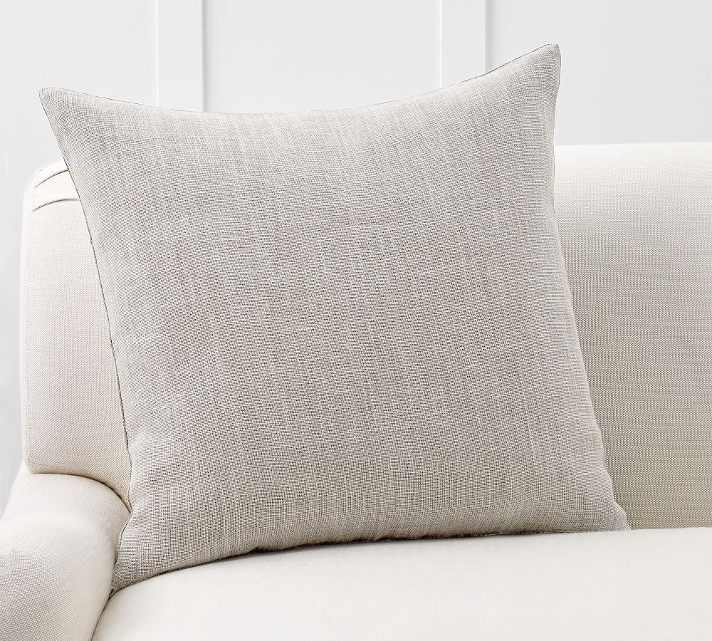 Belgian Linen Throw Pillow | Pottery Barn (US)