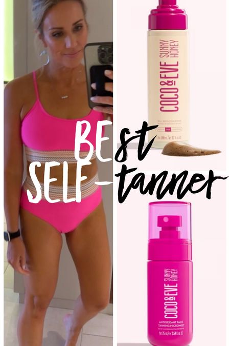 Flawless glow without making sunspots look worse! Perfect tanner for aging skin 👏🏼 

#LTKswim #LTKSeasonal #LTKover40