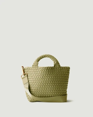 St. Barths Small Tote | Bottle Green | Maisonette