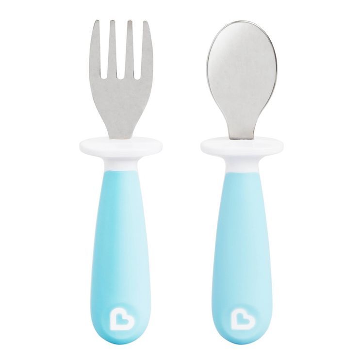 Munchkin Raise Toddler Fork and Spoon Set - 2pk | Target