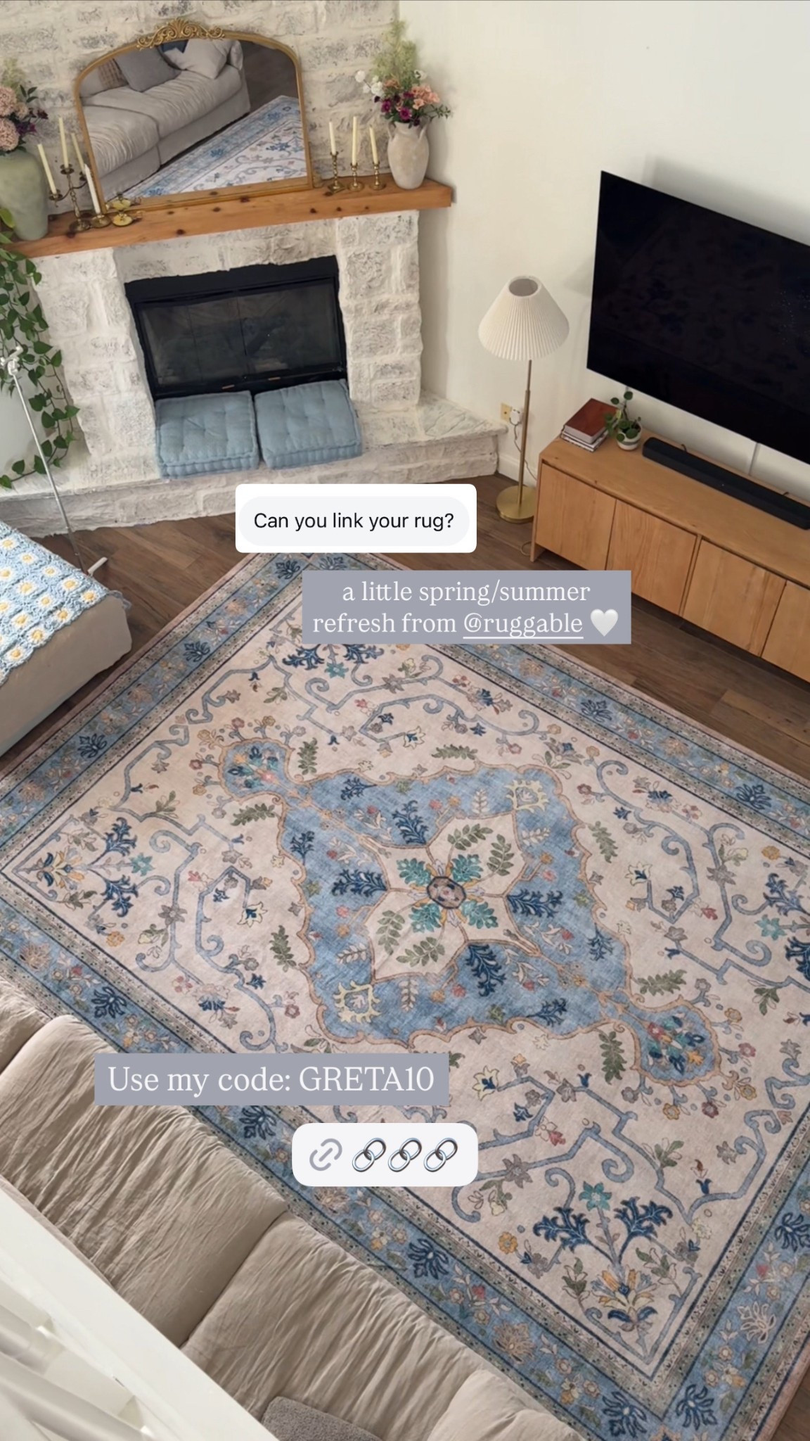 A spring/summer refresh from Ruggable 🤍