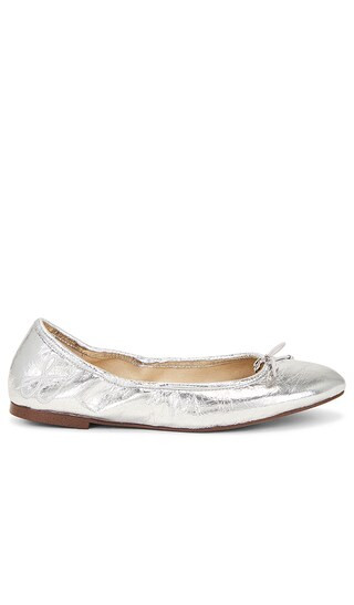 Felicia Flat in Soft Silver | Revolve Clothing (Global)