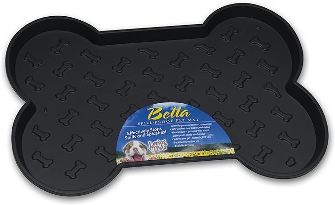 Loving Pets Bella Spill-Proof Pet Mat for Dogs | Amazon (US)