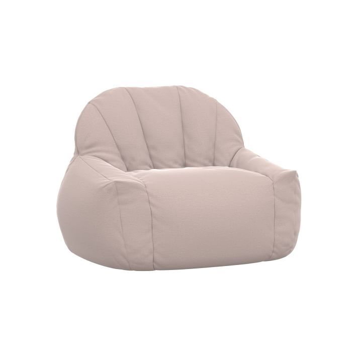 Lustre Velvet Dusty Blush Bea Lounger | Pottery Barn Teen