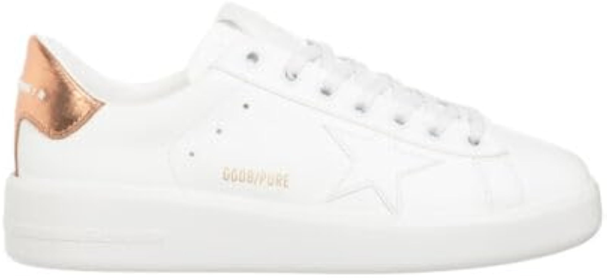 Golden Goose Women's Fashion Sneakers - Italian Leather, Bio-Based Upper Womens Sneakers - White ... | Amazon (US)