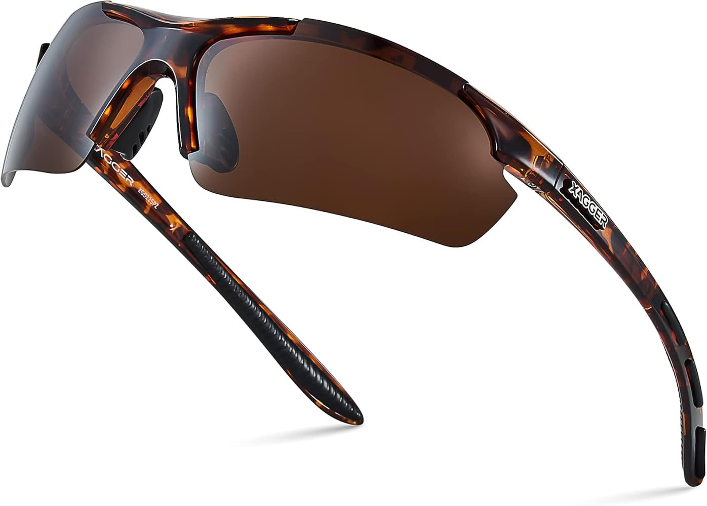 Xagger Polarized Sports Sunglasses for Men Women Wrap Around UV400 Running Baseball Softball Cycl... | Amazon (US)