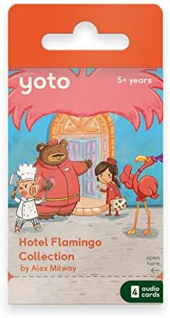 YOTO Hotel Flamingo by Alex Milway – 4 Kids Audio Cards for Use with Player & Mini All-in-1 Aud... | Amazon (US)