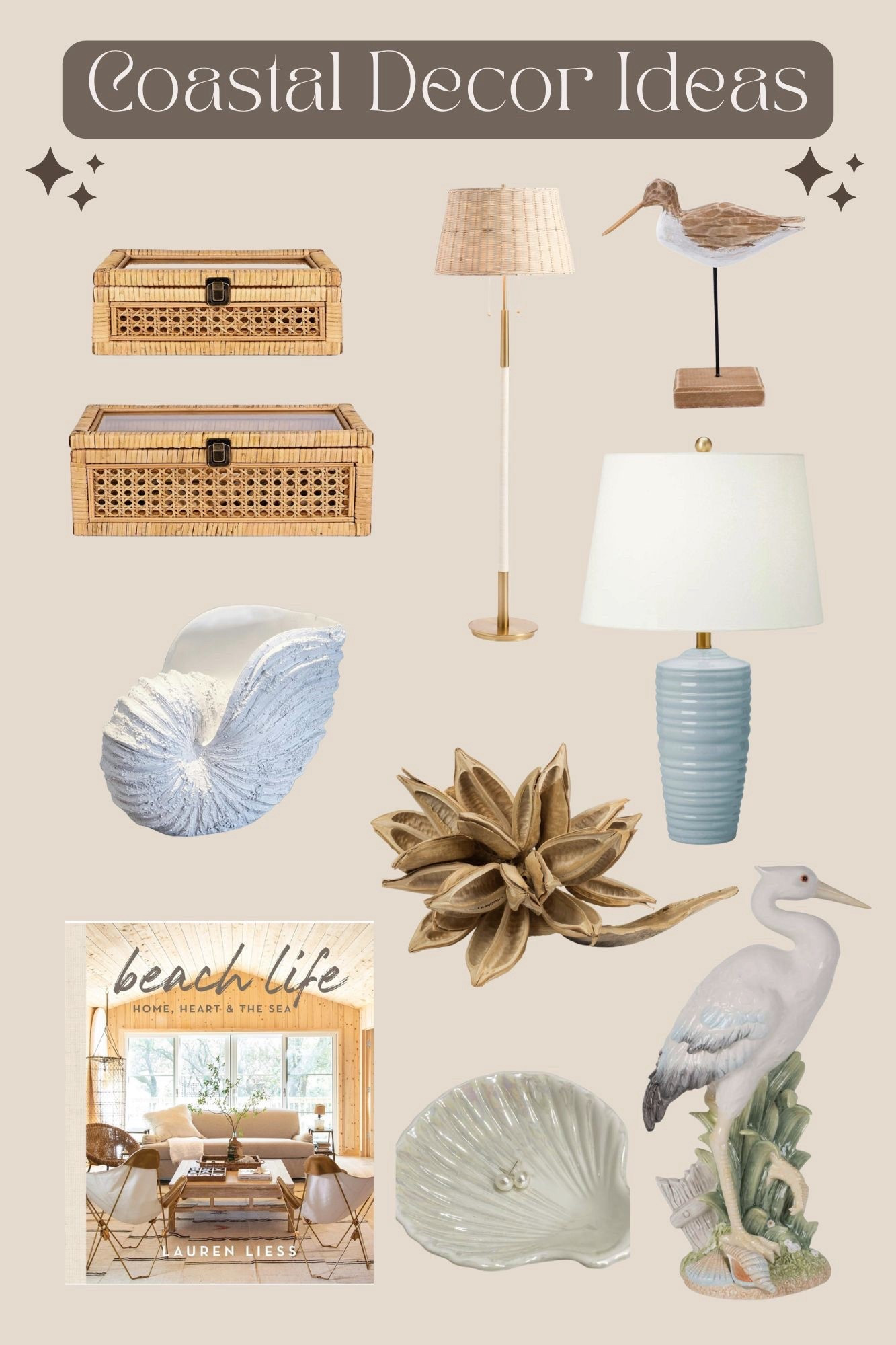 Want to create a coastal decor feeling in your home. Check out these budget friendly decor items  

#LTKSeasonal #LTKHome