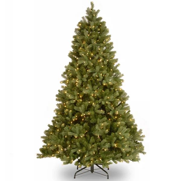 Feel Real® Downswept Douglas 6.5' Green Fir Christmas Tree with 650 Colored and White Lights | Wayfair North America