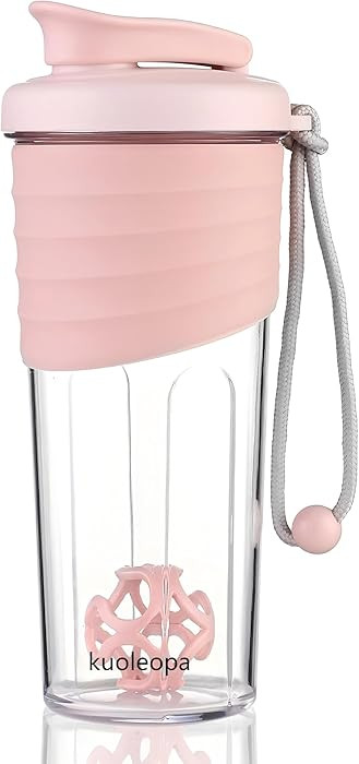 Shaker Bottle for Protein Mixes，24 oz，Protein Shaker Bottles with Whisk Ball, Mixer Bottle, P... | Amazon (US)
