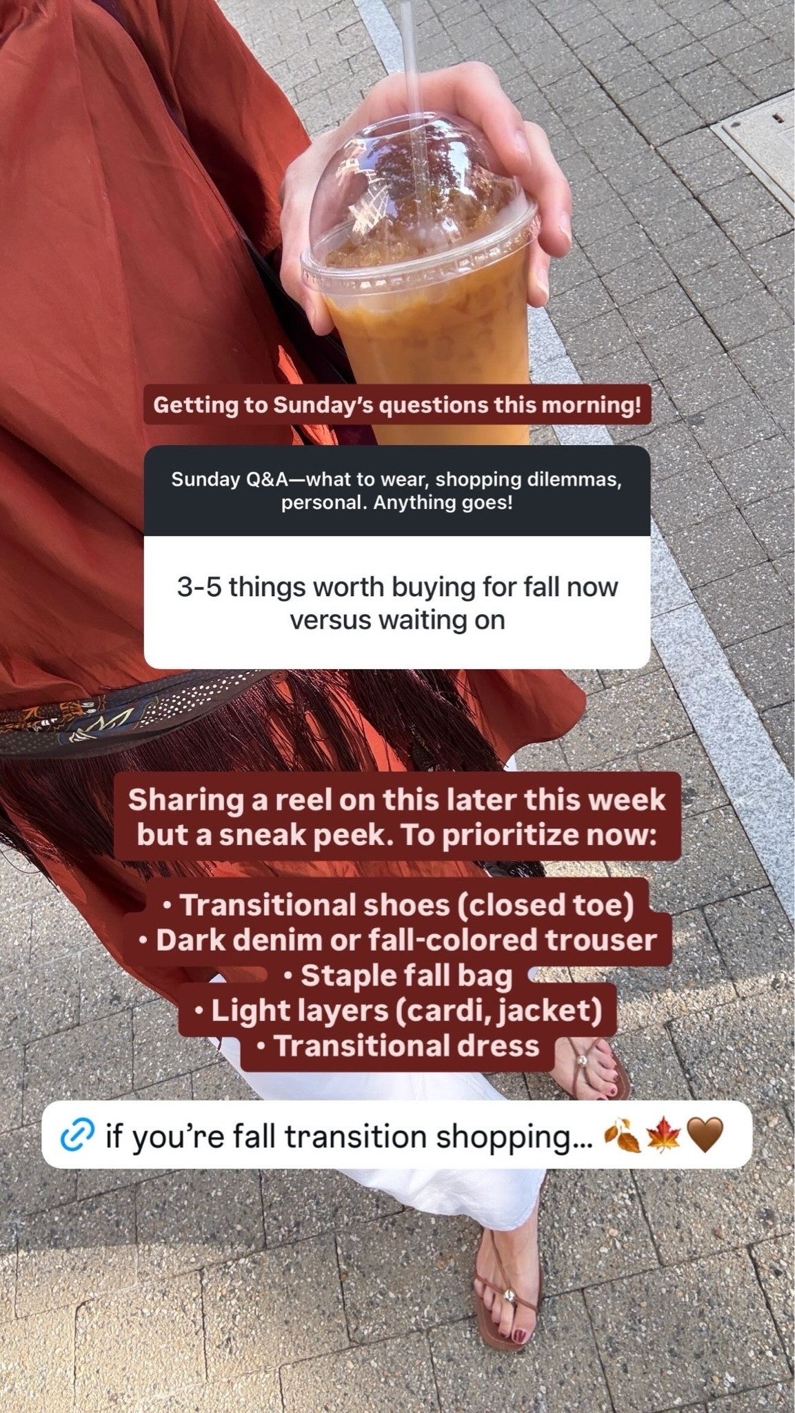 Fall transition shopping guide — staples to carry you from warm weather to the actual start of fall!

#LTKgrwm #LTKootd #LTKSeasonal