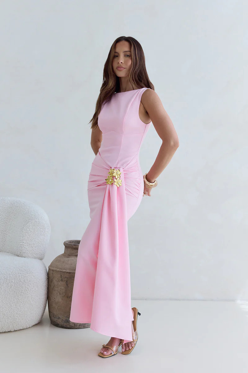 Chance To Dance Maxi Dress Pink | Fortunate One