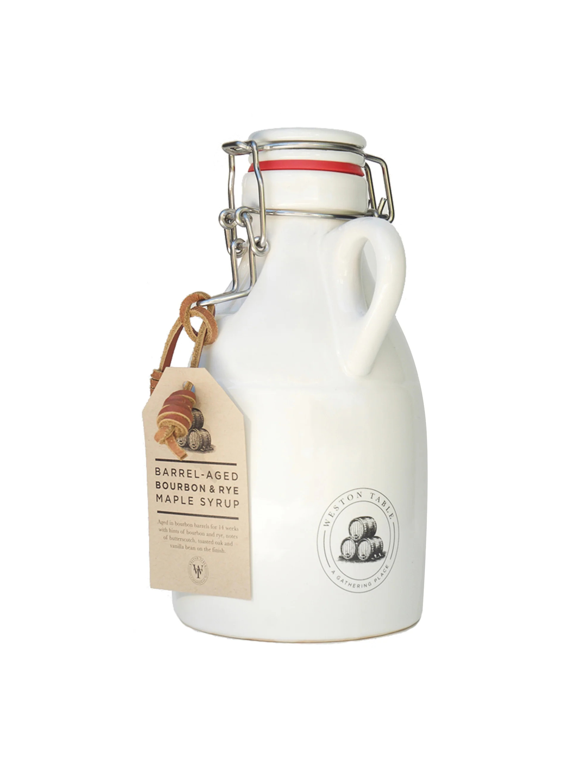 WT Barrel-Aged Bourbon and Rye Maple Syrup | Weston Table