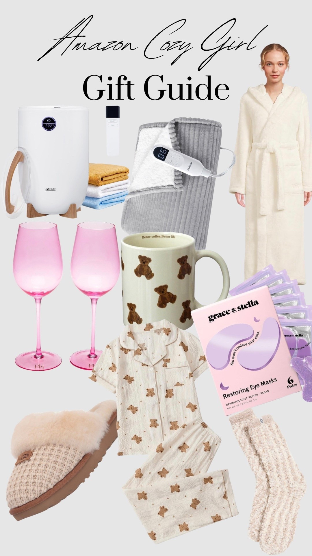 A cozy girl gift guide 🧖🏻‍♀️
#amazon #cozygirl #giftguide 
#holidays #selfcare

#LTKHoliday #LTKGiftGuide #LTKselfcare