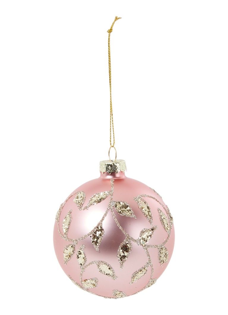 Gisela Graham Bauble kerstbal 8 cm • Roze • de Bijenkorf | De Bijenkorf (NL)